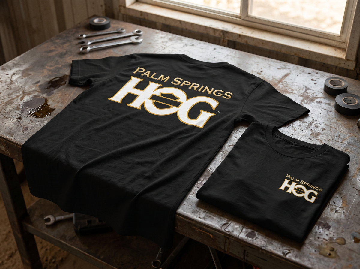 Club apparel · Palm Springs HOG