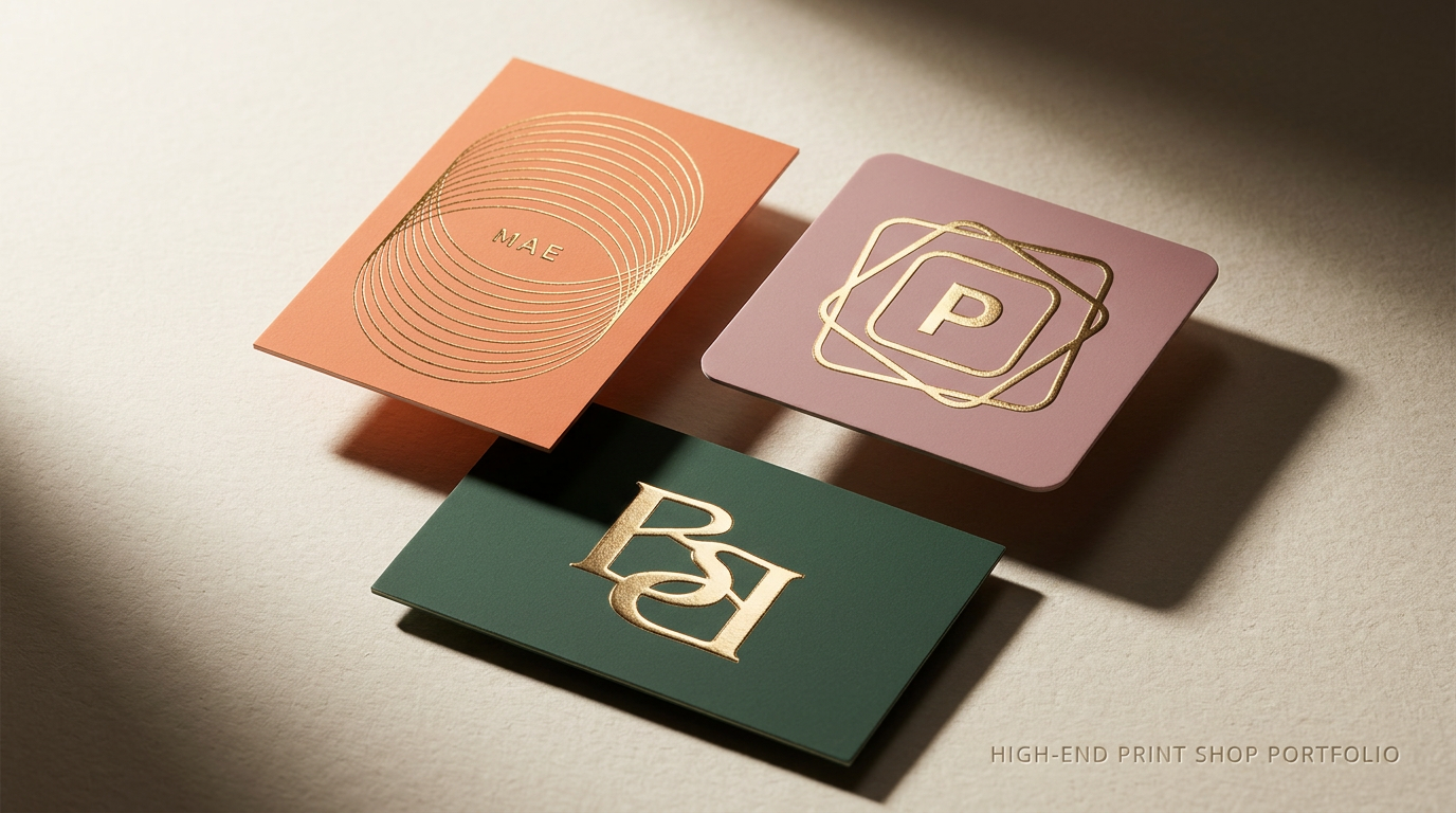 Foil cards for Local business